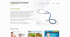Desktop Screenshot of linkaprotibolesti.cz